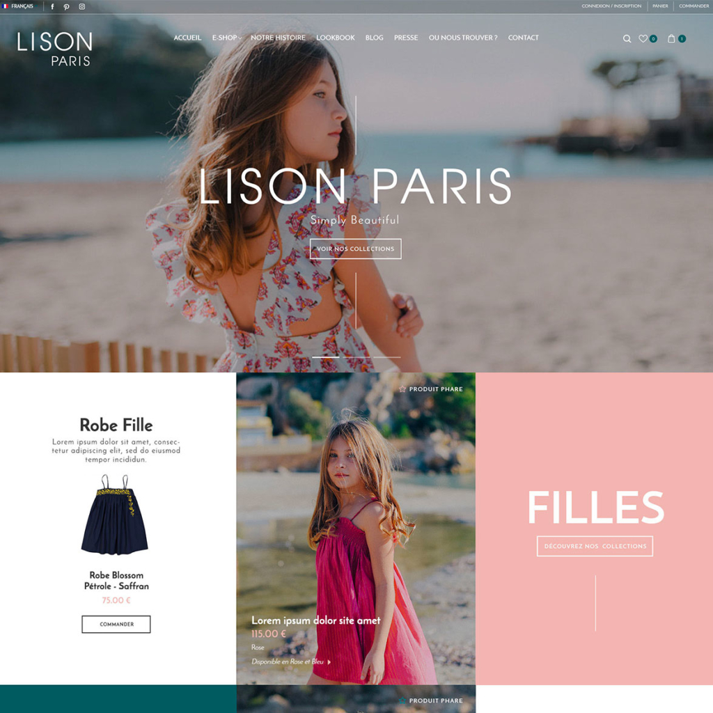 Lison Paris - Boutique en ligne